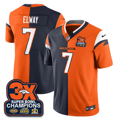 Navy Orange - John Elway - 7