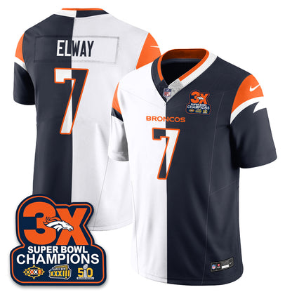 Navy White - John Elway - 7