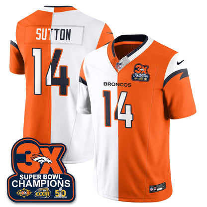 Orange White - Courtland Sutton - 14