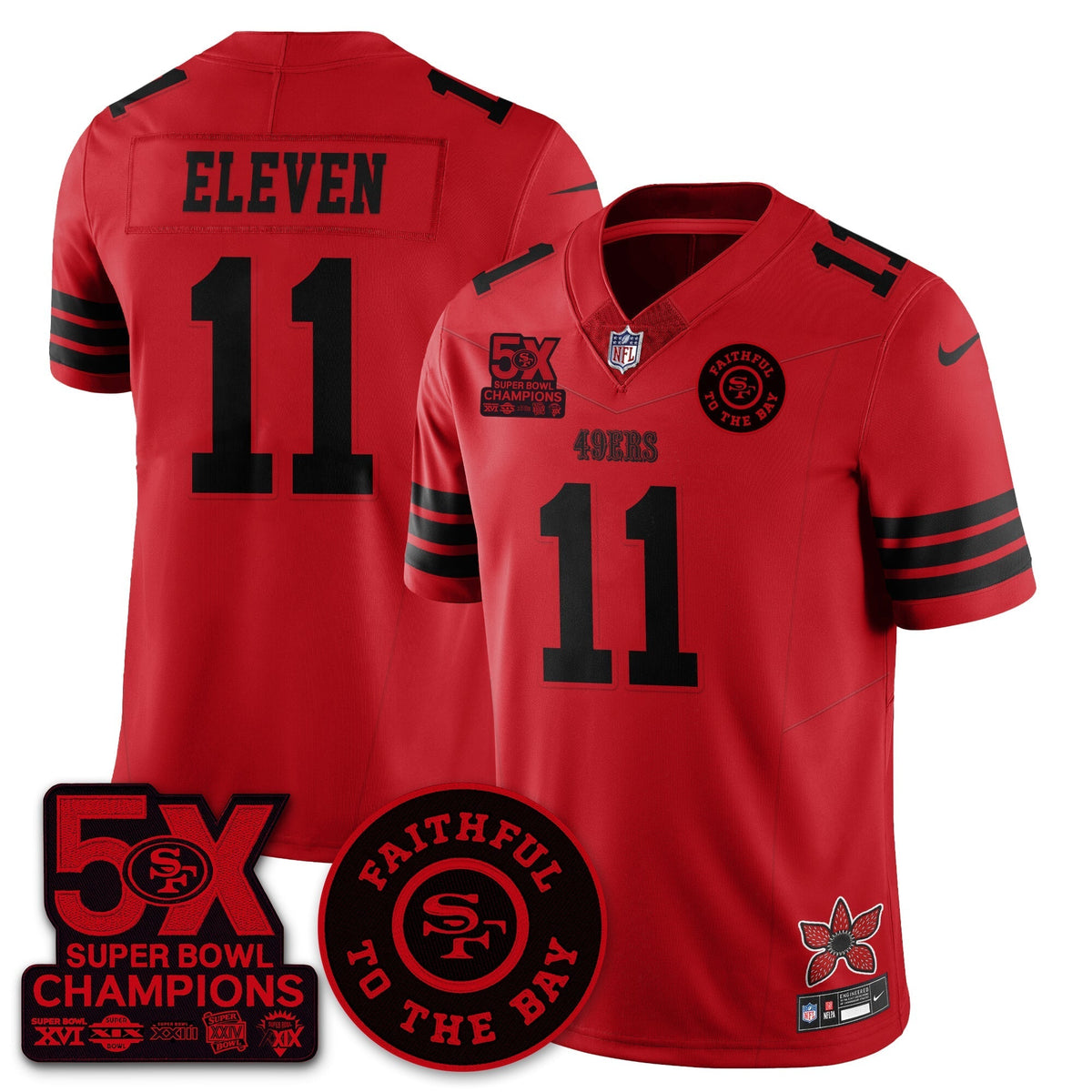 Red - #11 Eleven - 11