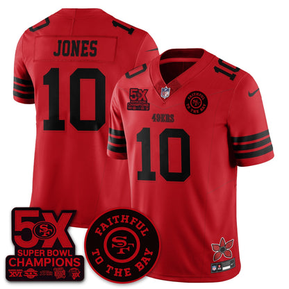 Red - Mac Jones - 10