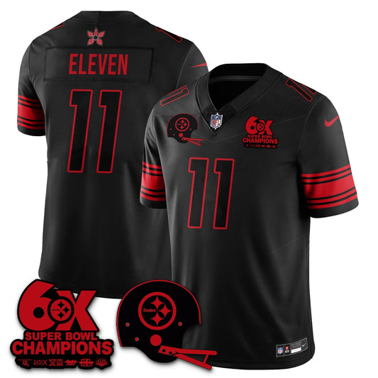 Black - #11 Eleven - 11