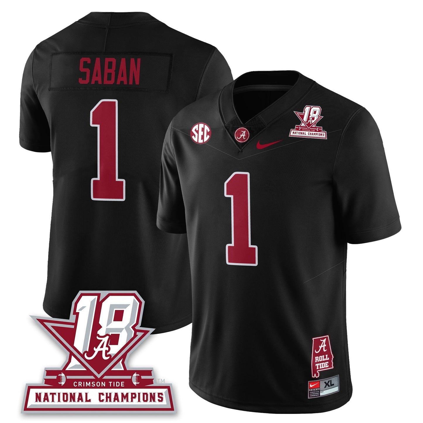Black - Nick Saban - 1