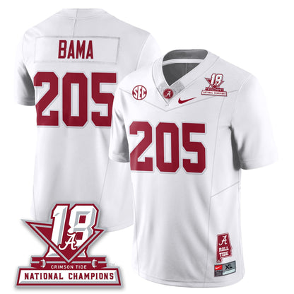 White - Bama - 205
