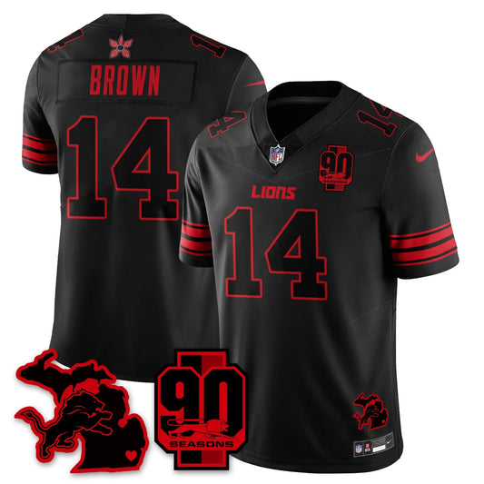Black - St. Brown - 14