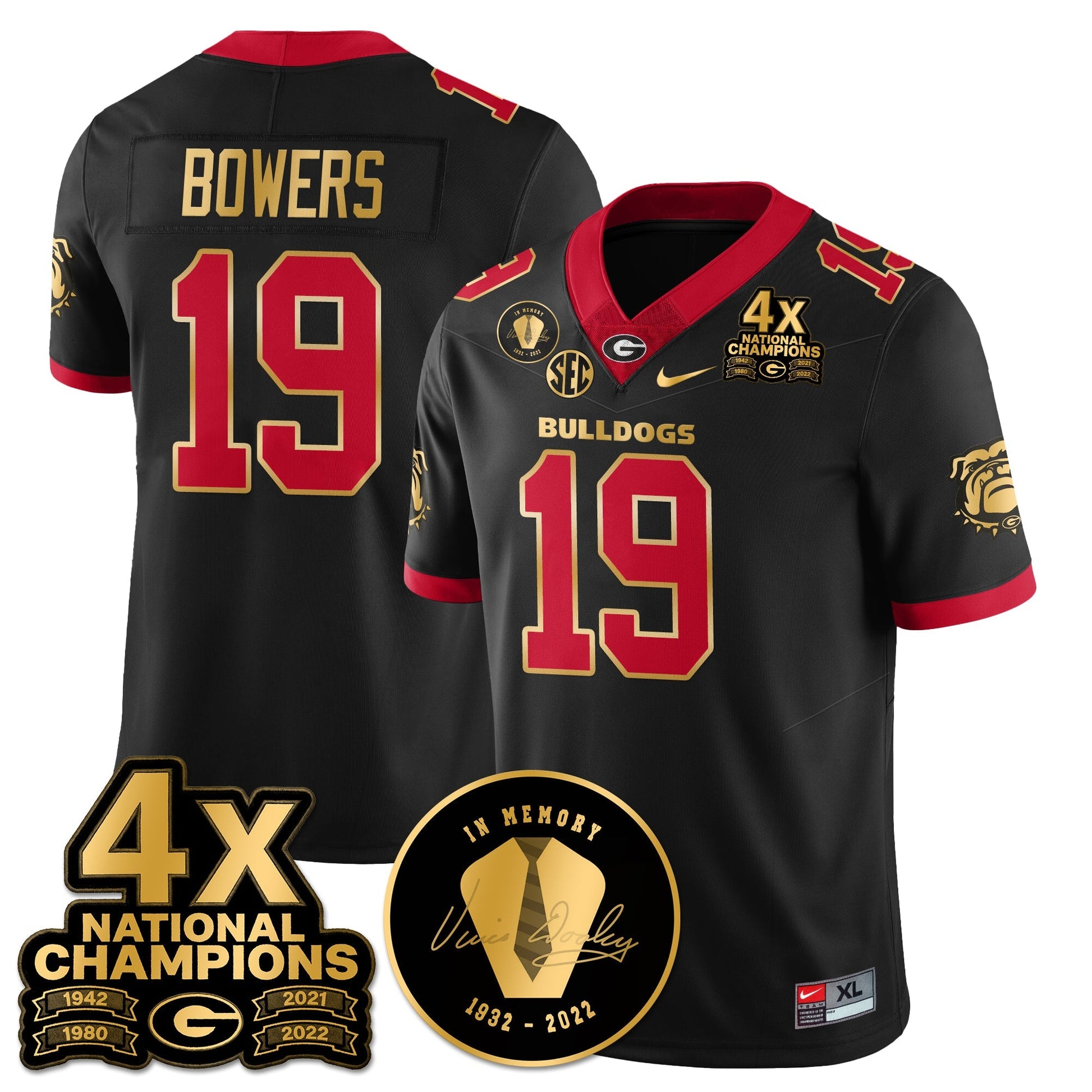 Gold Trim - Brock Bowers - 19