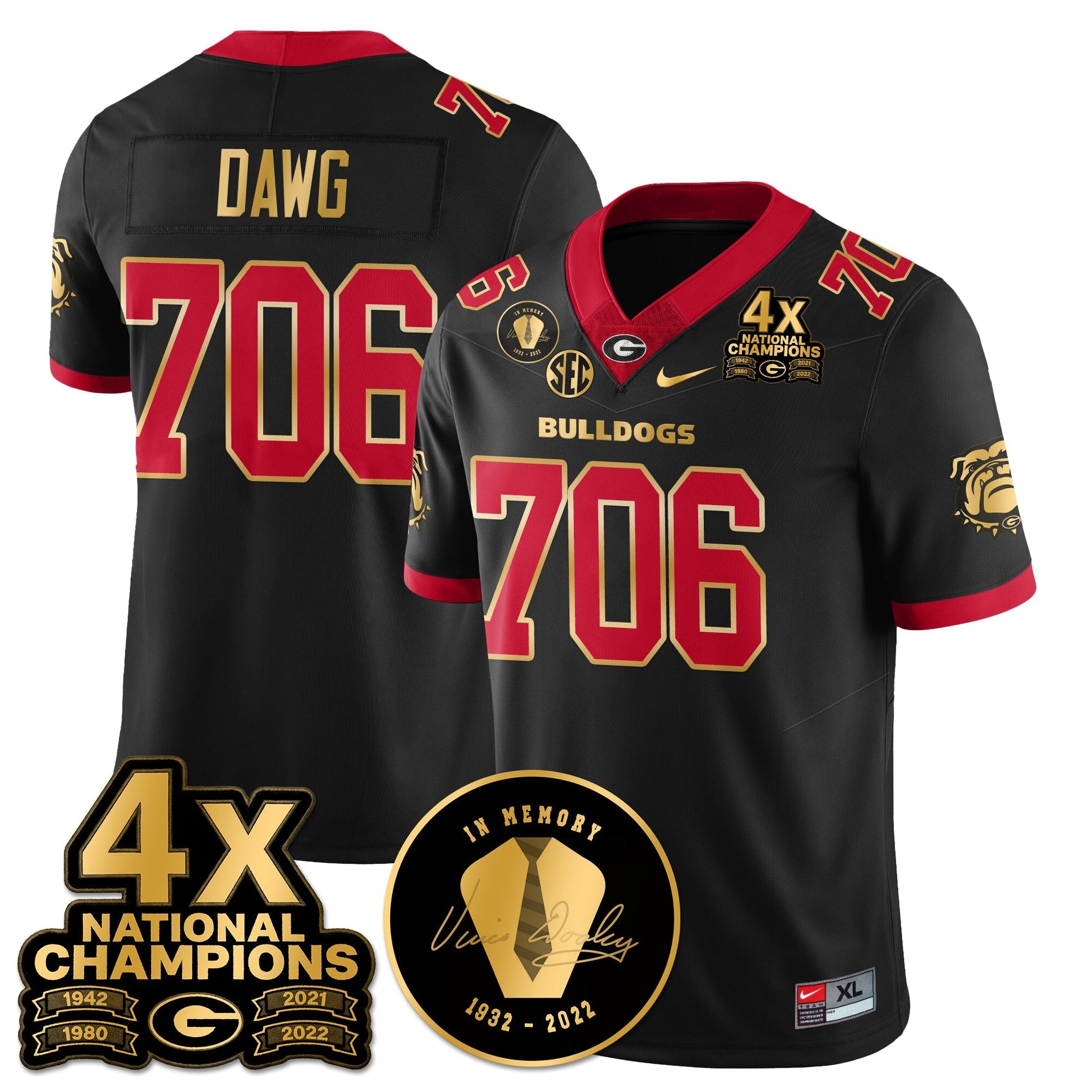 Gold Trim - Dawg - 706