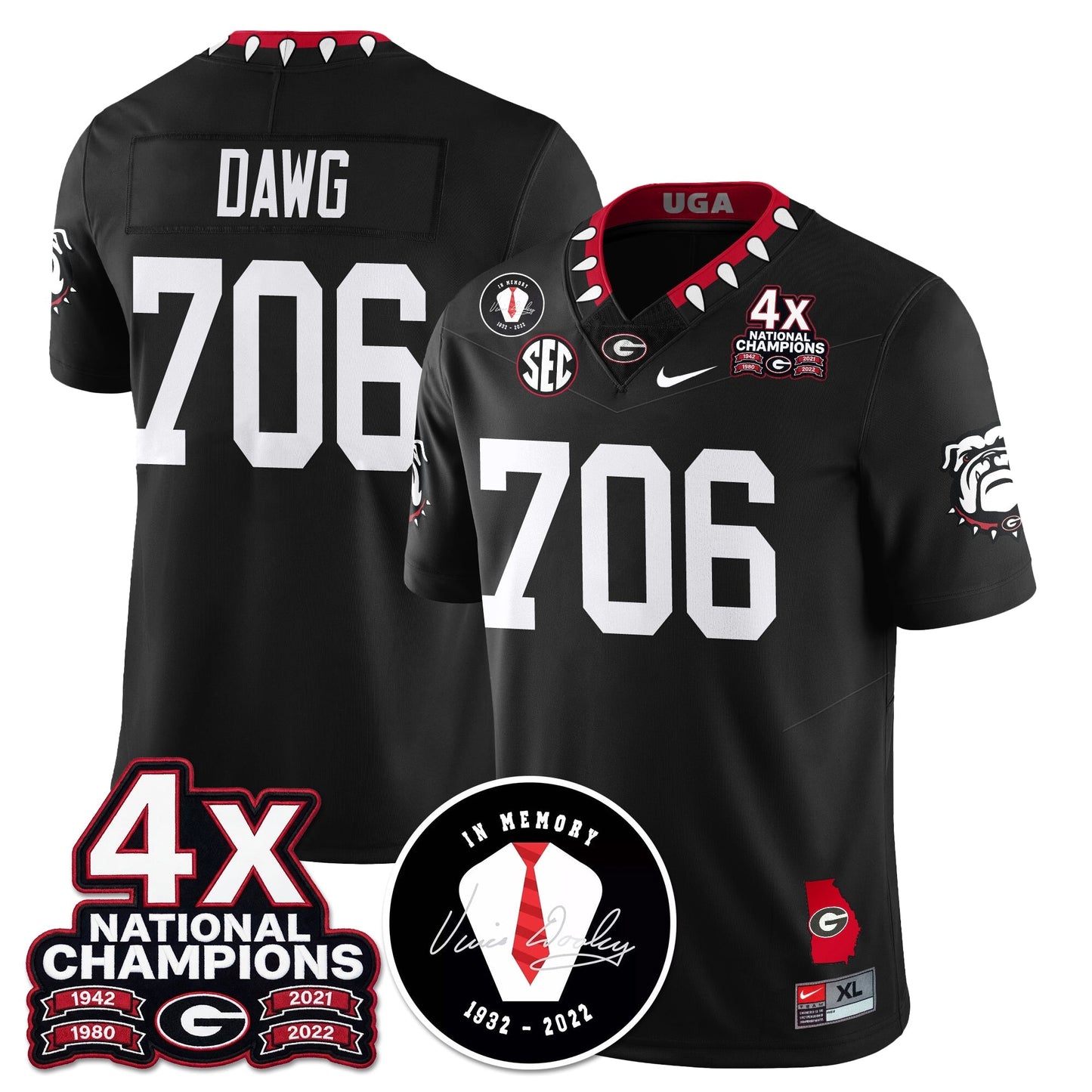 Black - Dawg - 706