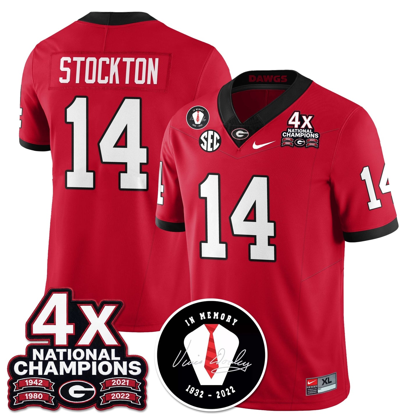 Red - Gunner Stockton - 14