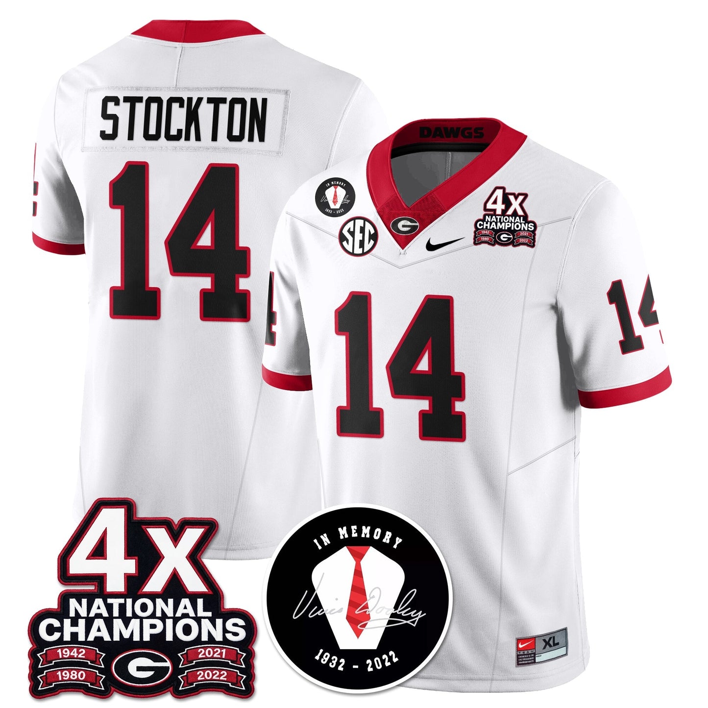 White - Gunner Stockton - 14