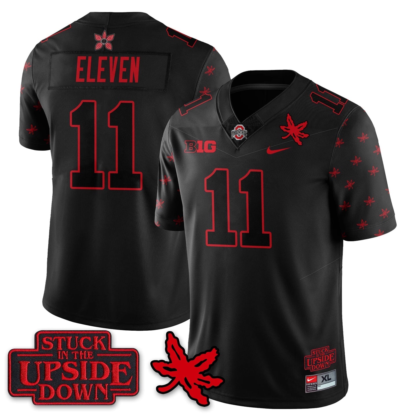 Black - #11 Eleven - 11