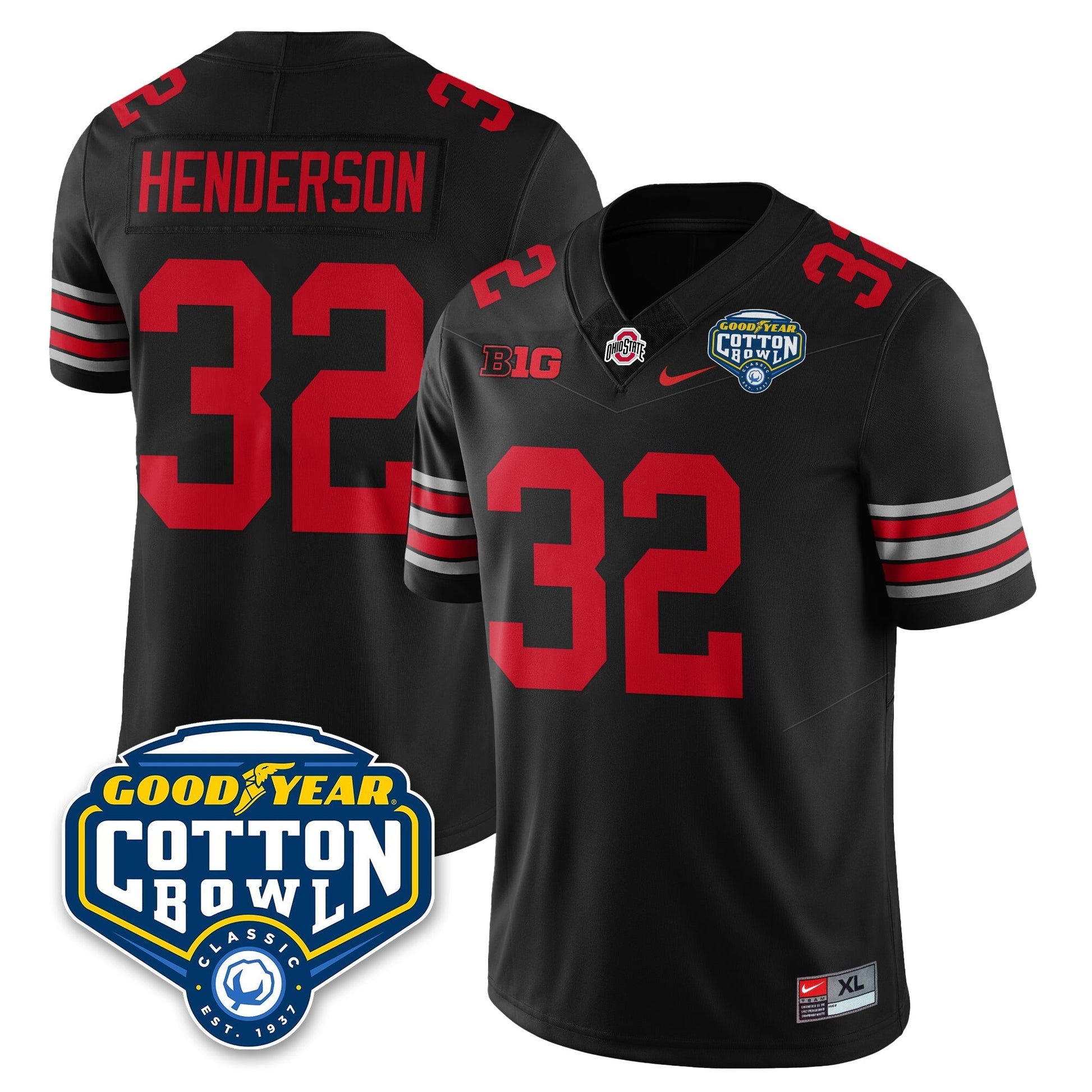 Black - Treveyon Henderson - 32