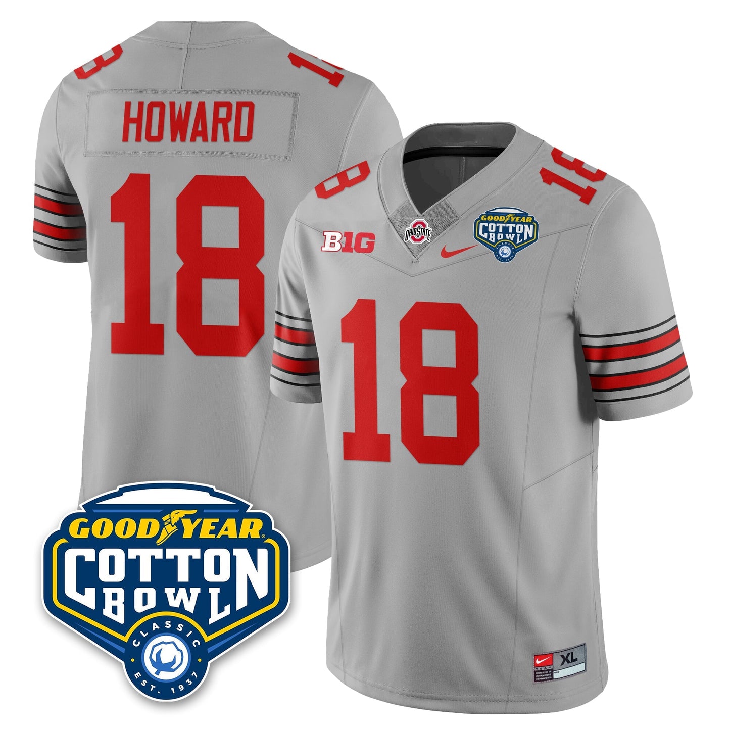 Gray - Will Howard - 18