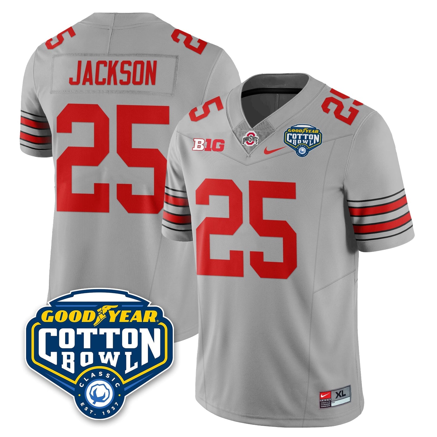 Gray - Bo Jackson - 25
