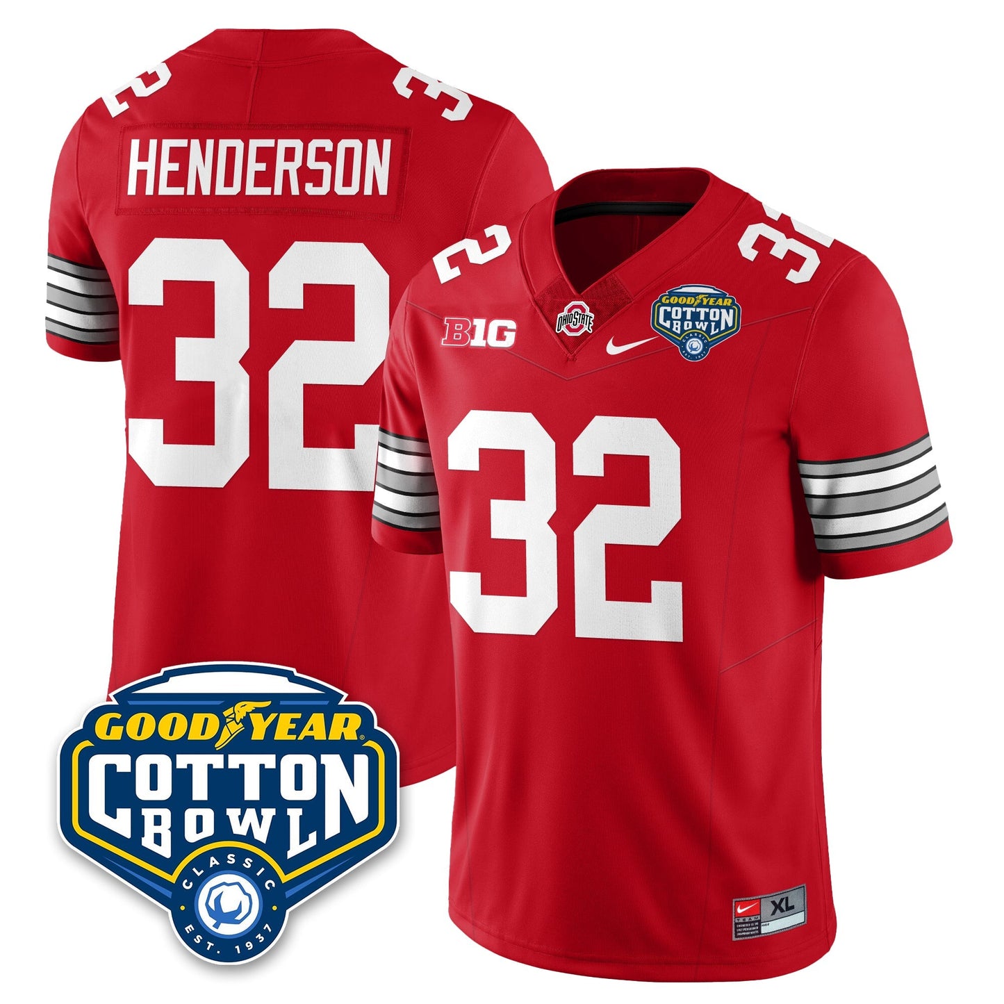 Red - Treveyon Henderson - 32