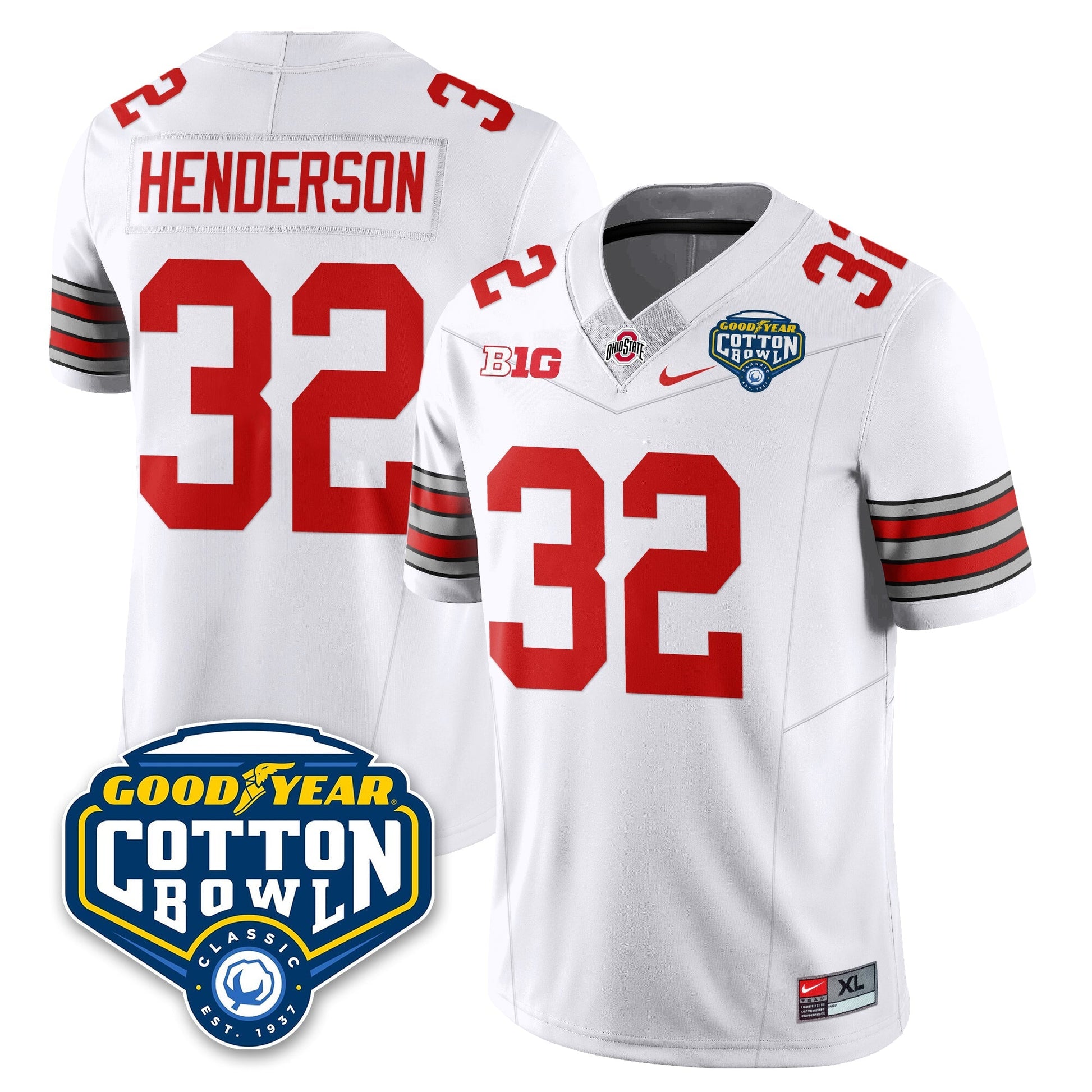 White - Treveyon Henderson - 32