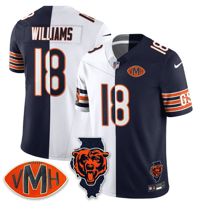 Navy White - Caleb Williams - 18