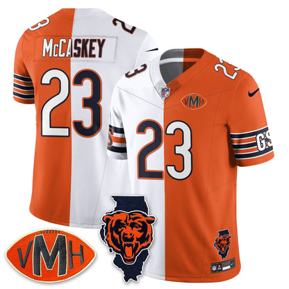 Orange White - McCaskey - 23