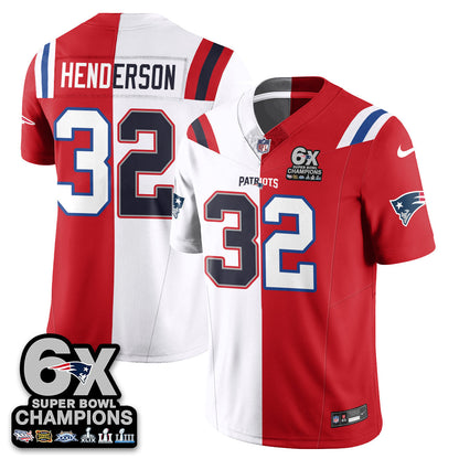 Red White - TreVeyon Henderson - 32