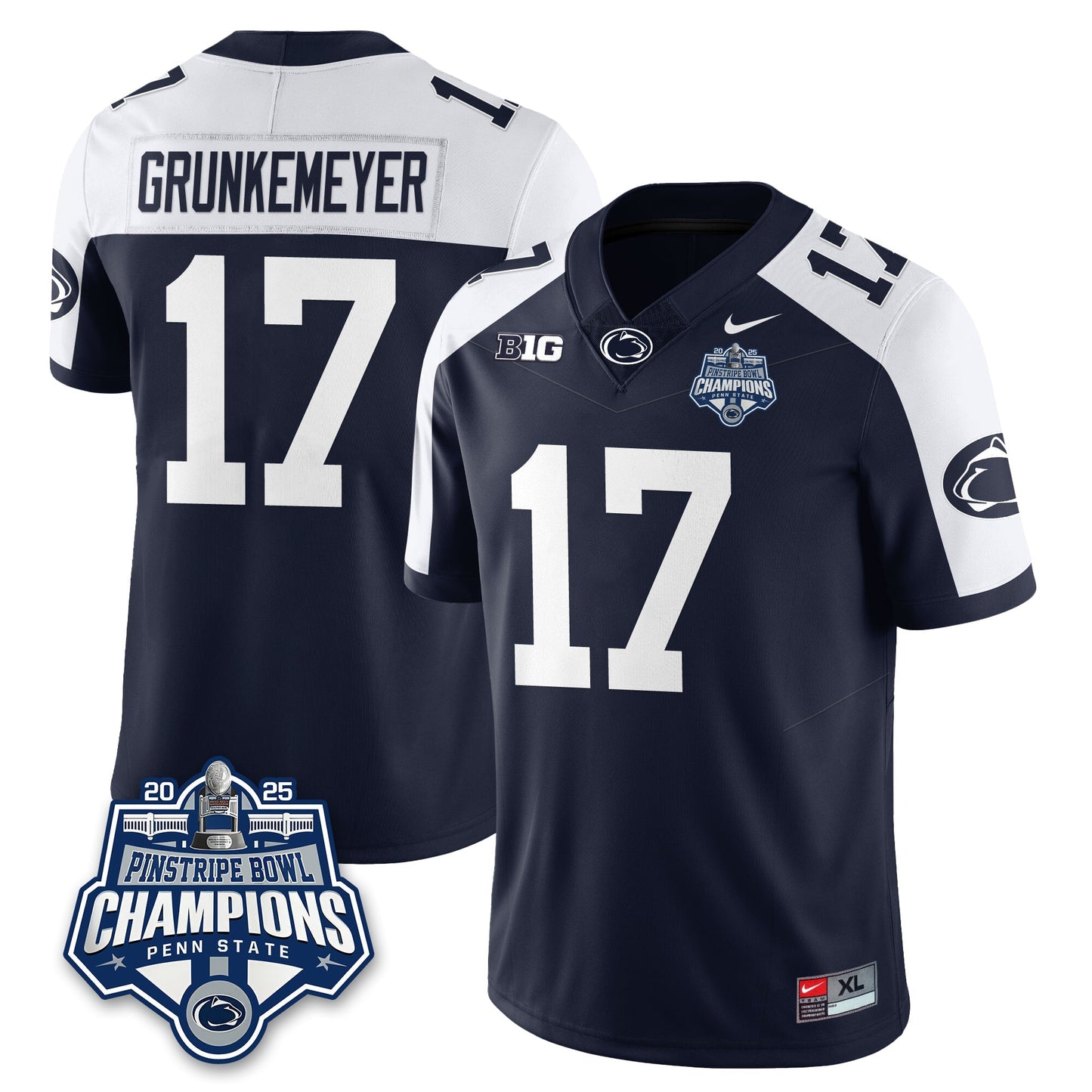 Navy Alternate - Ethan Grunkemeyer - 17