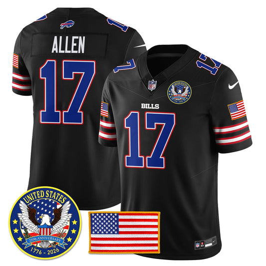 Black - Josh Allen - 17