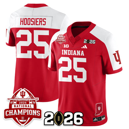 Red Alternate - Hoosiers - 25