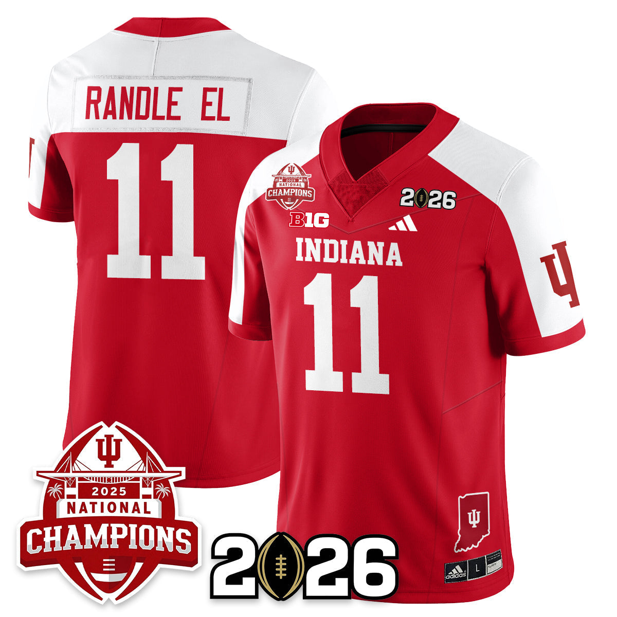 Red Alternate - Randle El - 11