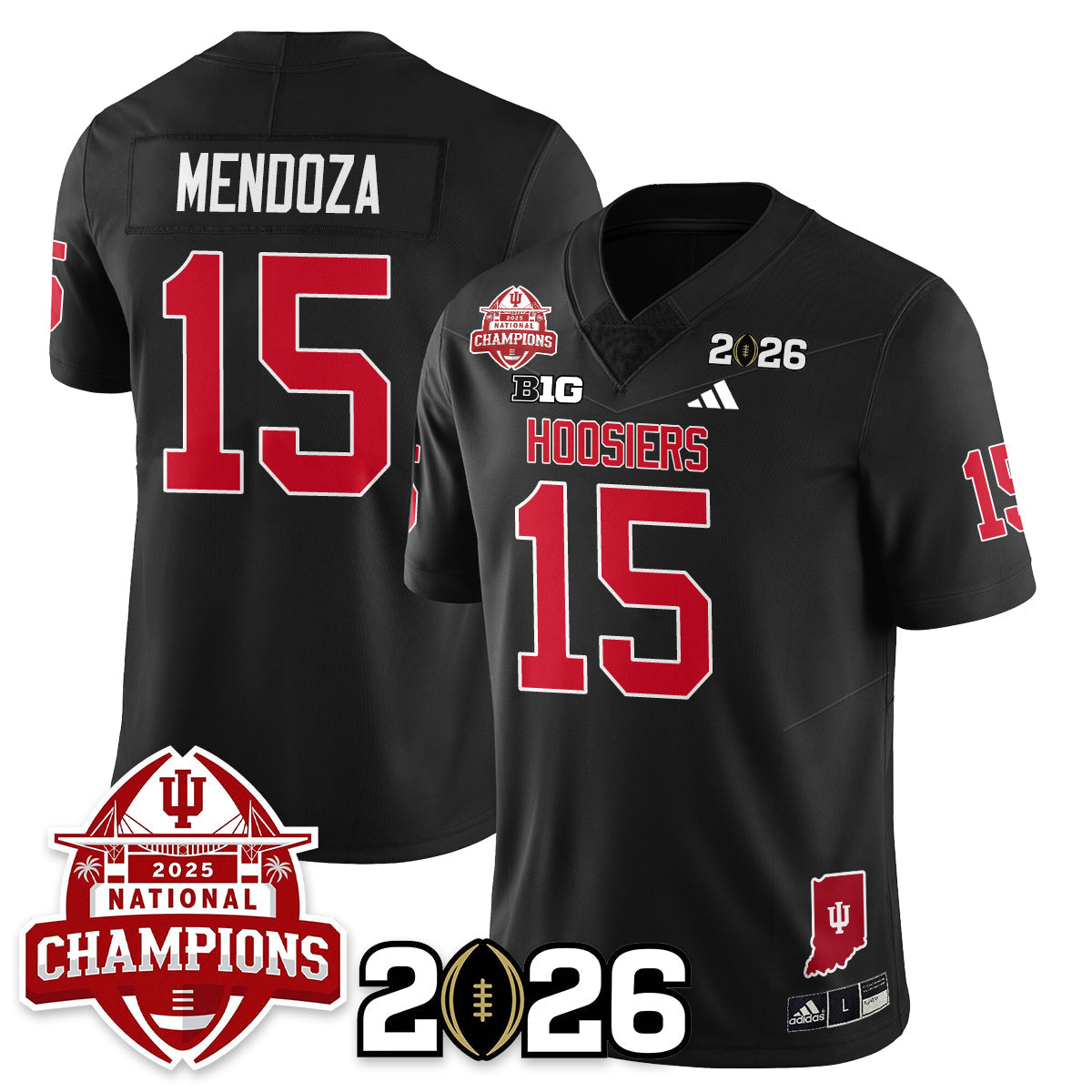 Black - Fernando Mendoza - 15