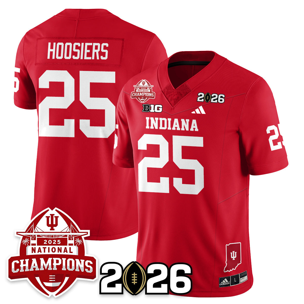 Red - Hoosiers - 25