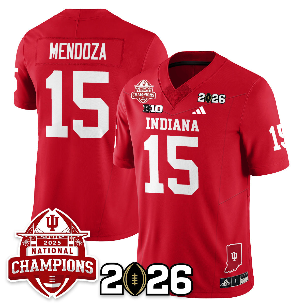 Red - Fernando Mendoza - 15