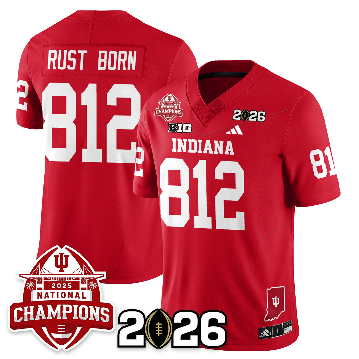 Red - Rust Born - 812