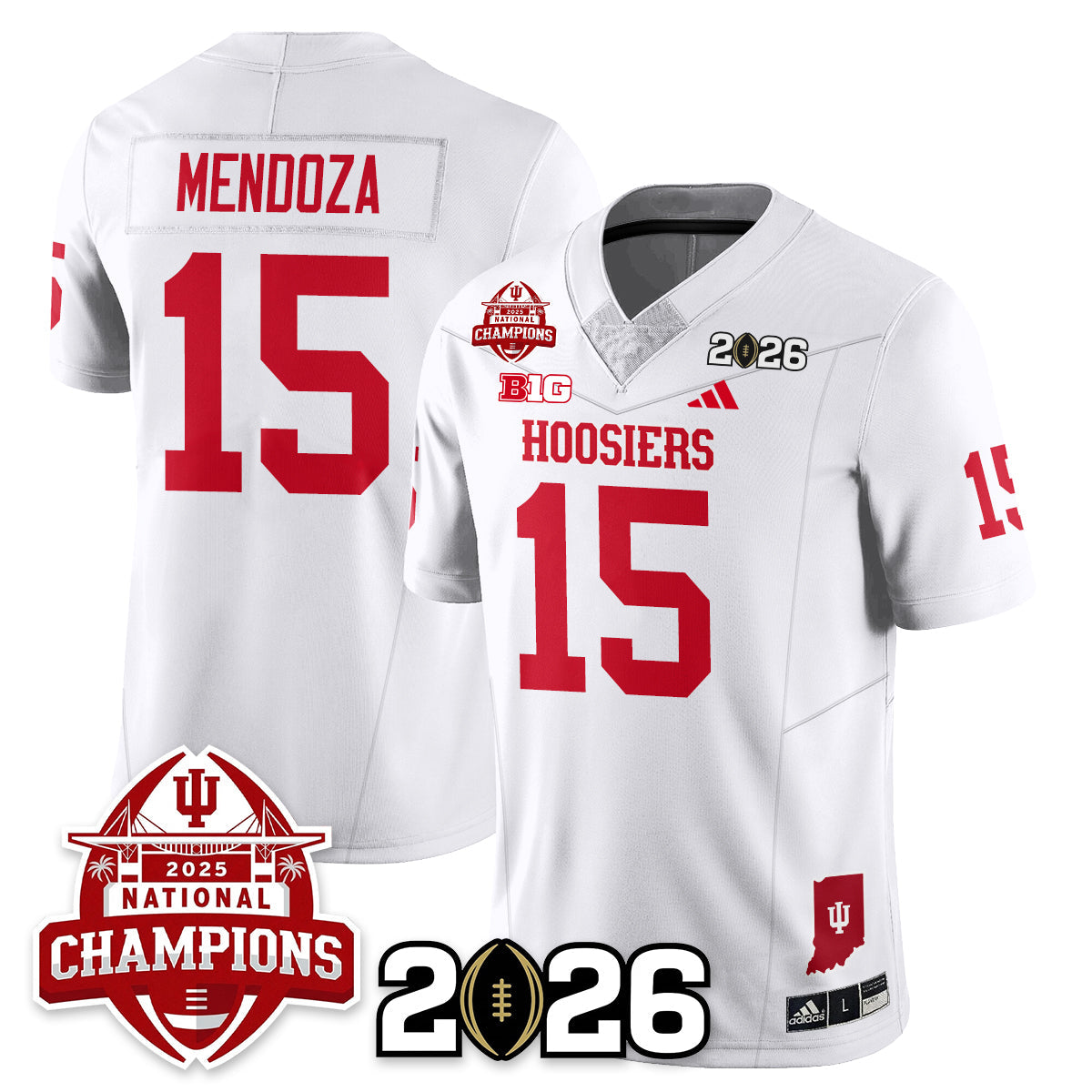 White - Fernando Mendoza - 15