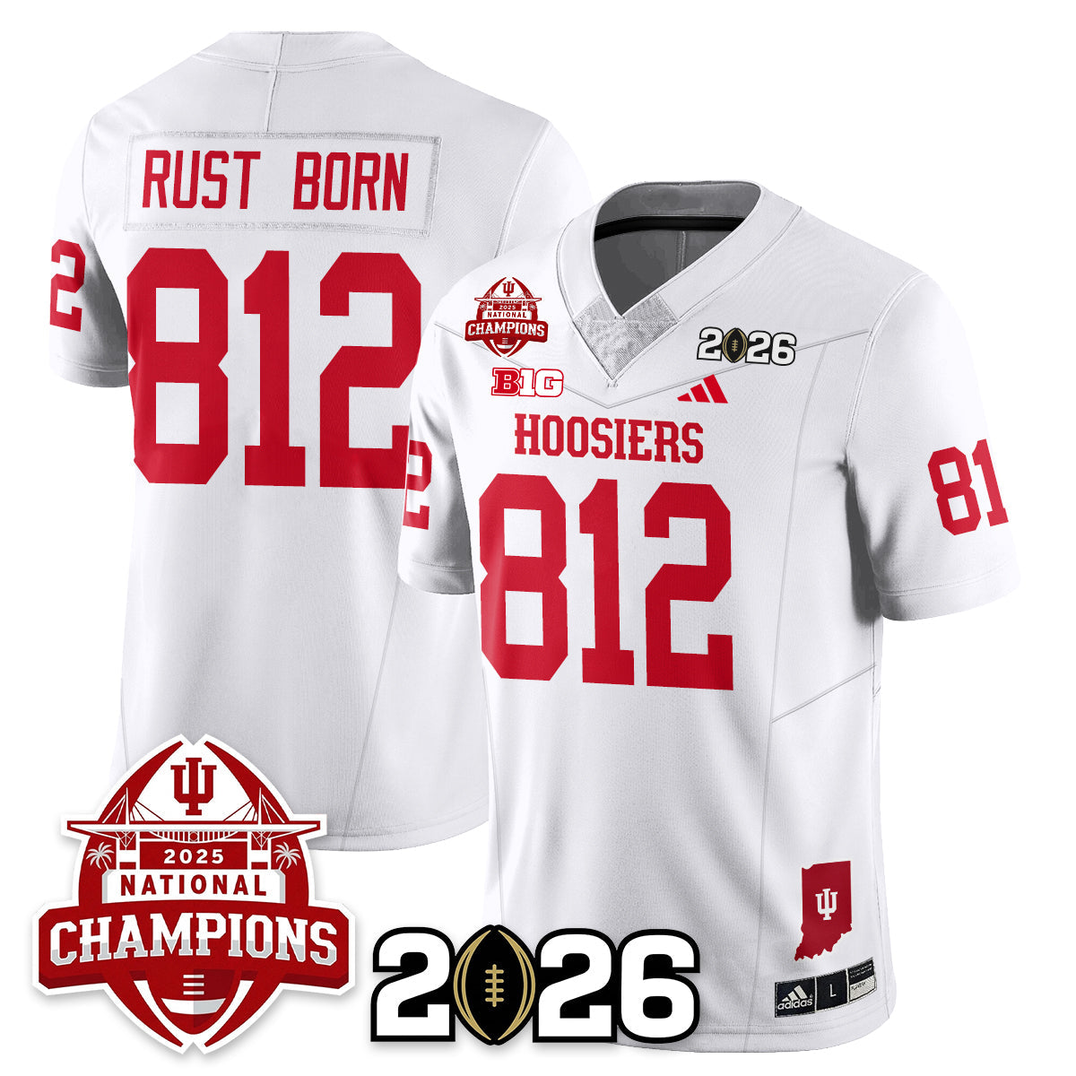 White - Rust Born - 812