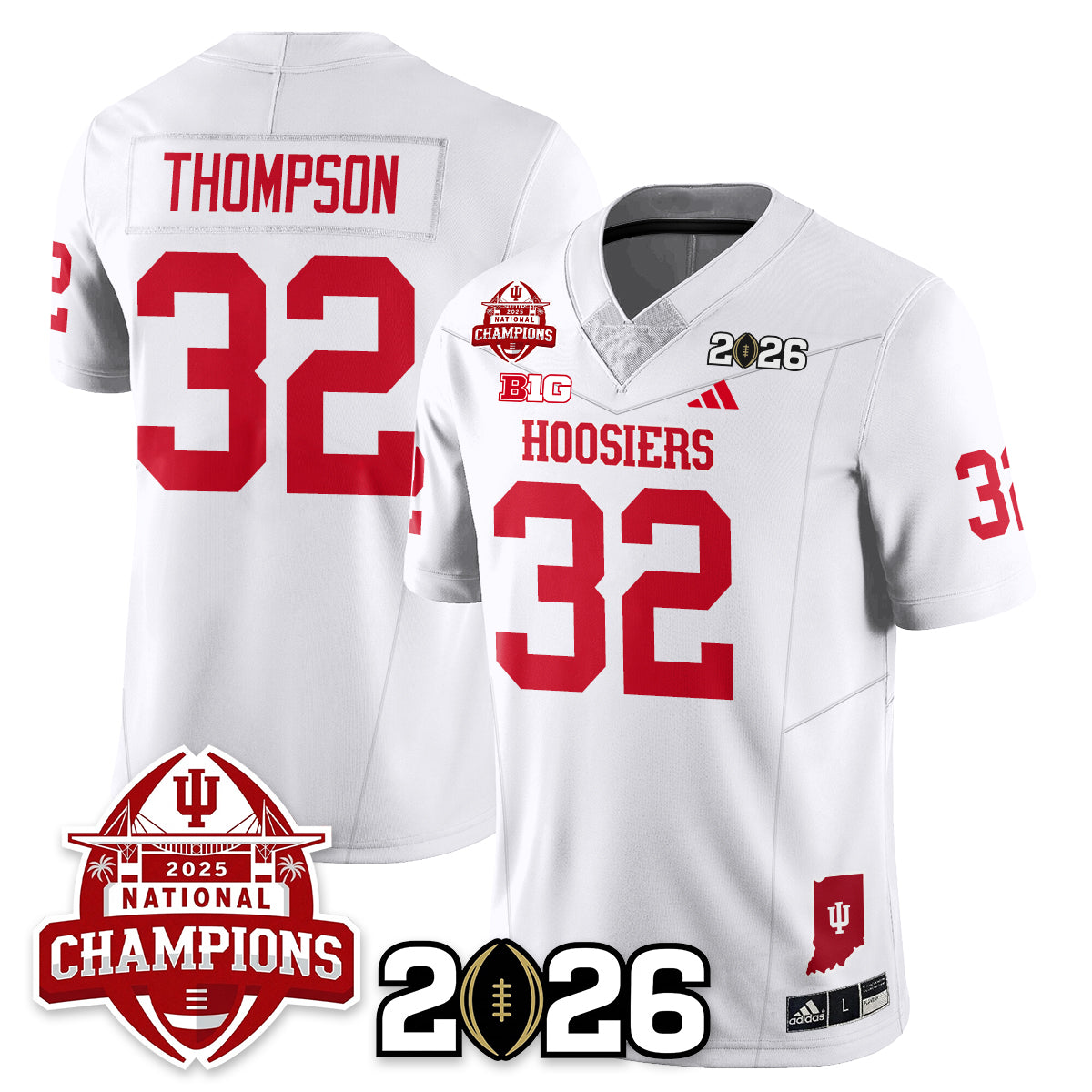White - Anthony Thompson - 32