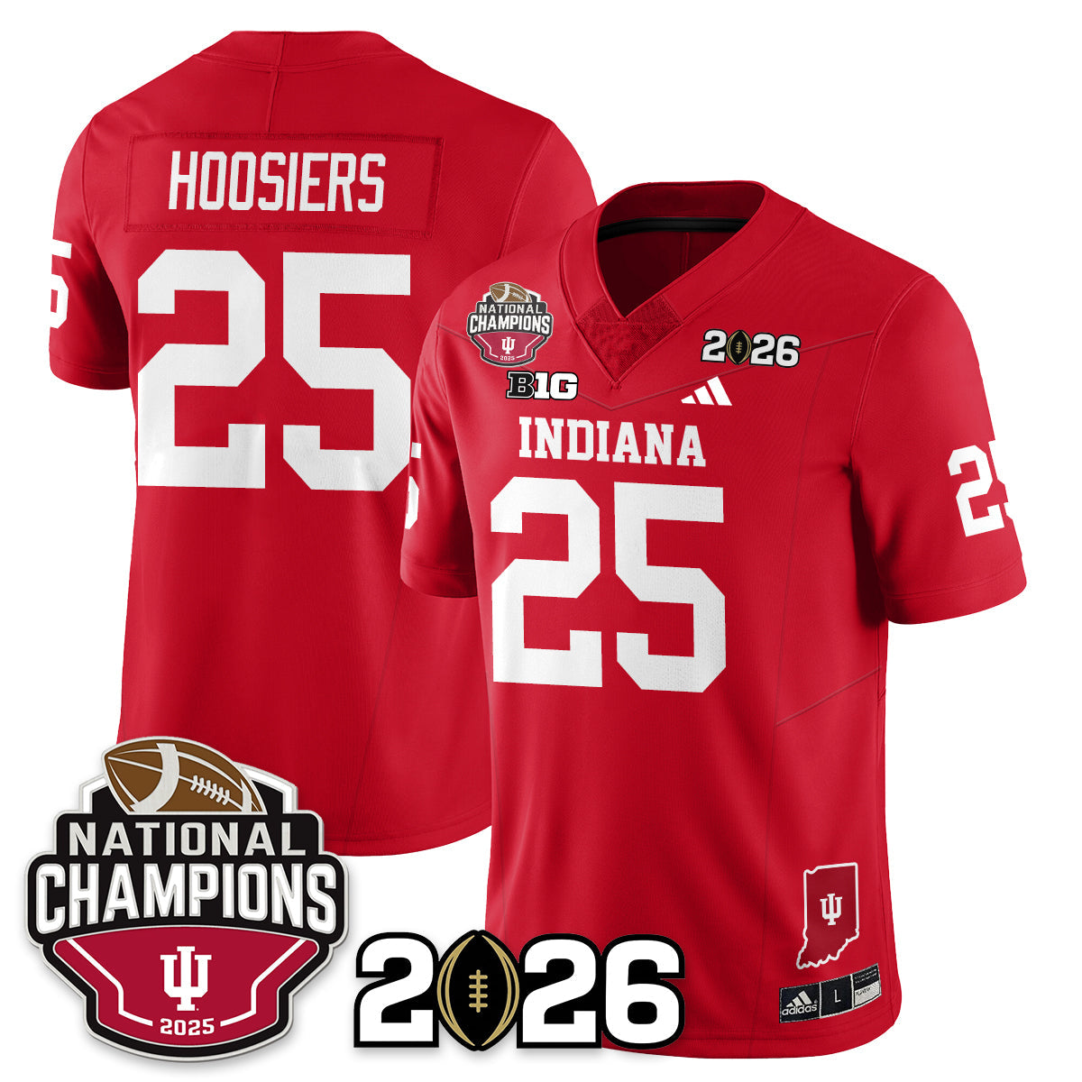 Red - Hoosiers - 25