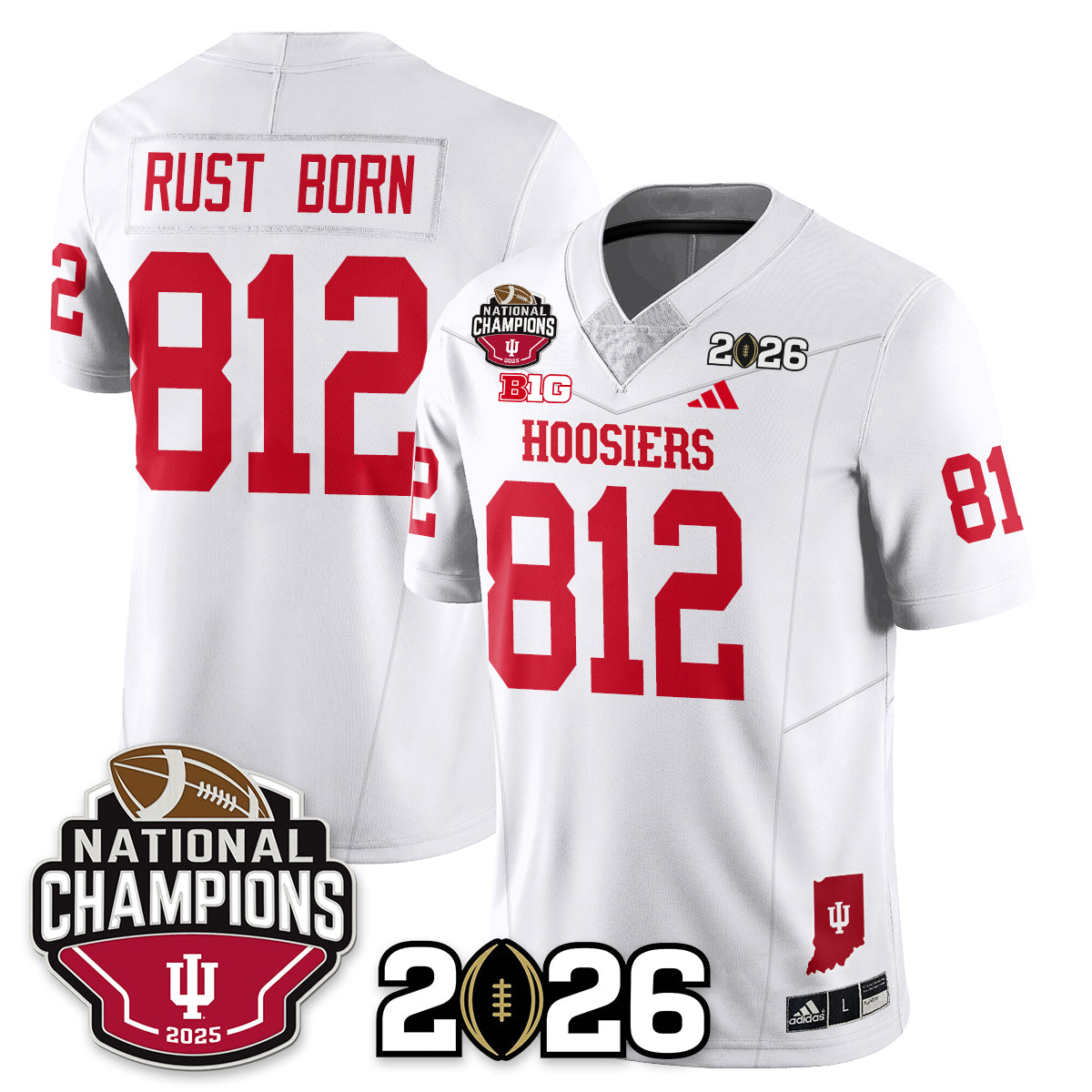 White - Rust Born - 812