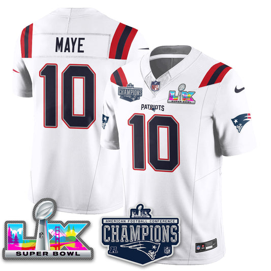 White - Drake Maye - 10