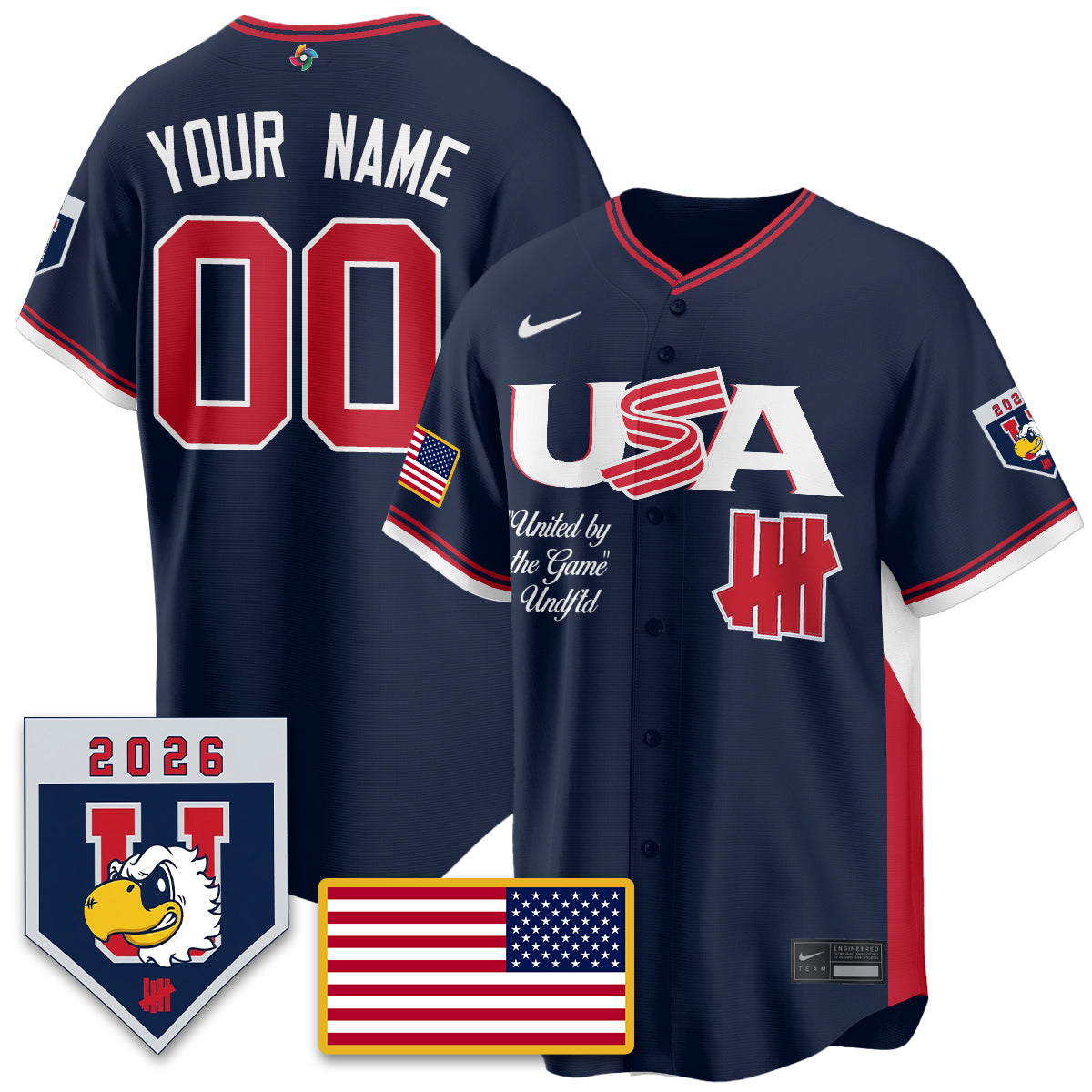 Baseball x Undefeated 2026 World Baseball Classic Limited Jersey