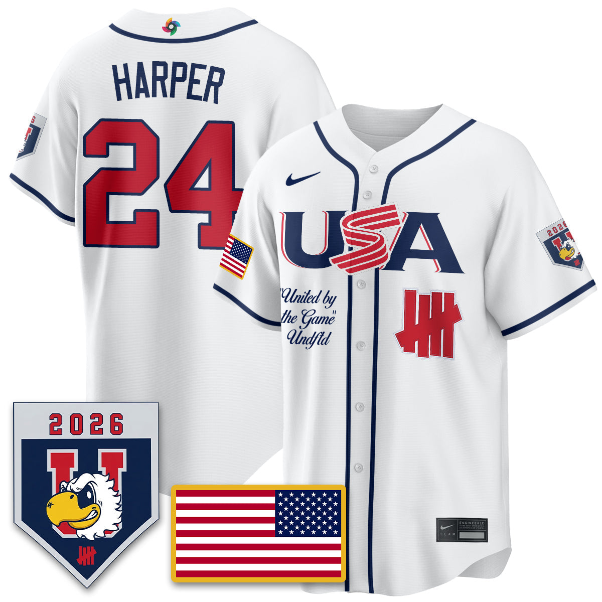 White - Bryce Harper - 24