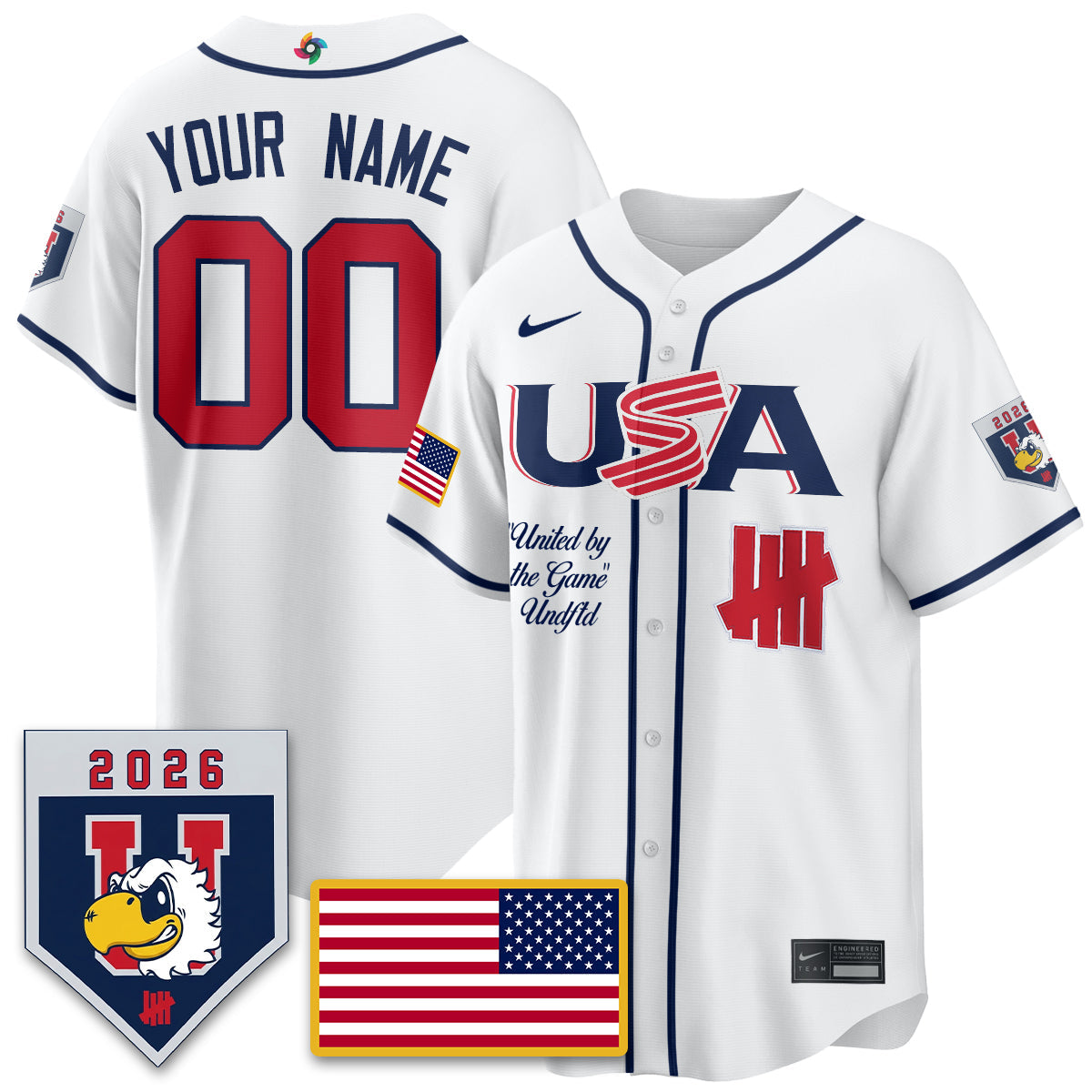 Baseball x Undefeated 2026 World Baseball Classic Limited Jersey