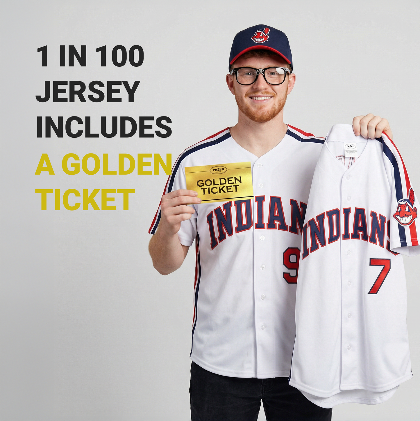 Ricky Vaughn Wild Thing Indians Baseball Jersey