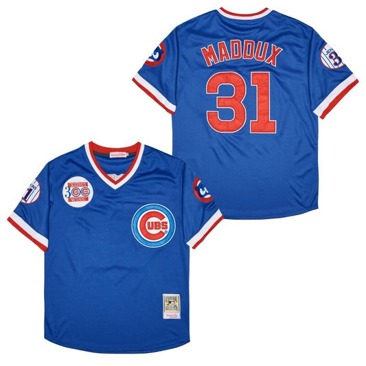 Retro Maddux Baseball Jersey