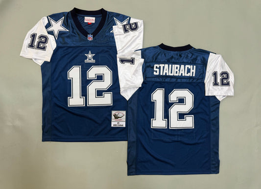 Retro Staubach Football Jersey