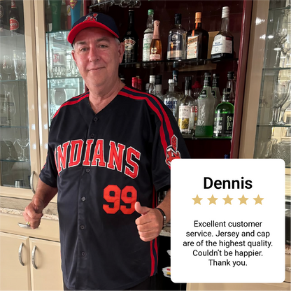 Ricky Vaughn Wild Thing Indians Baseball Jersey