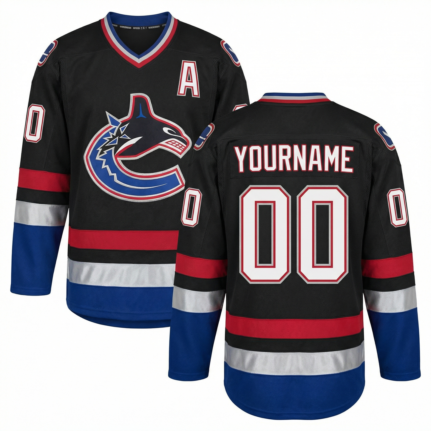 Retro Canucks Custom (Ships 2–4 Weeks)