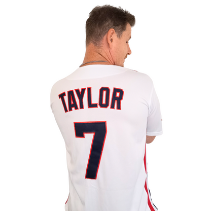 Jake Taylor Indians Baseball Jersey