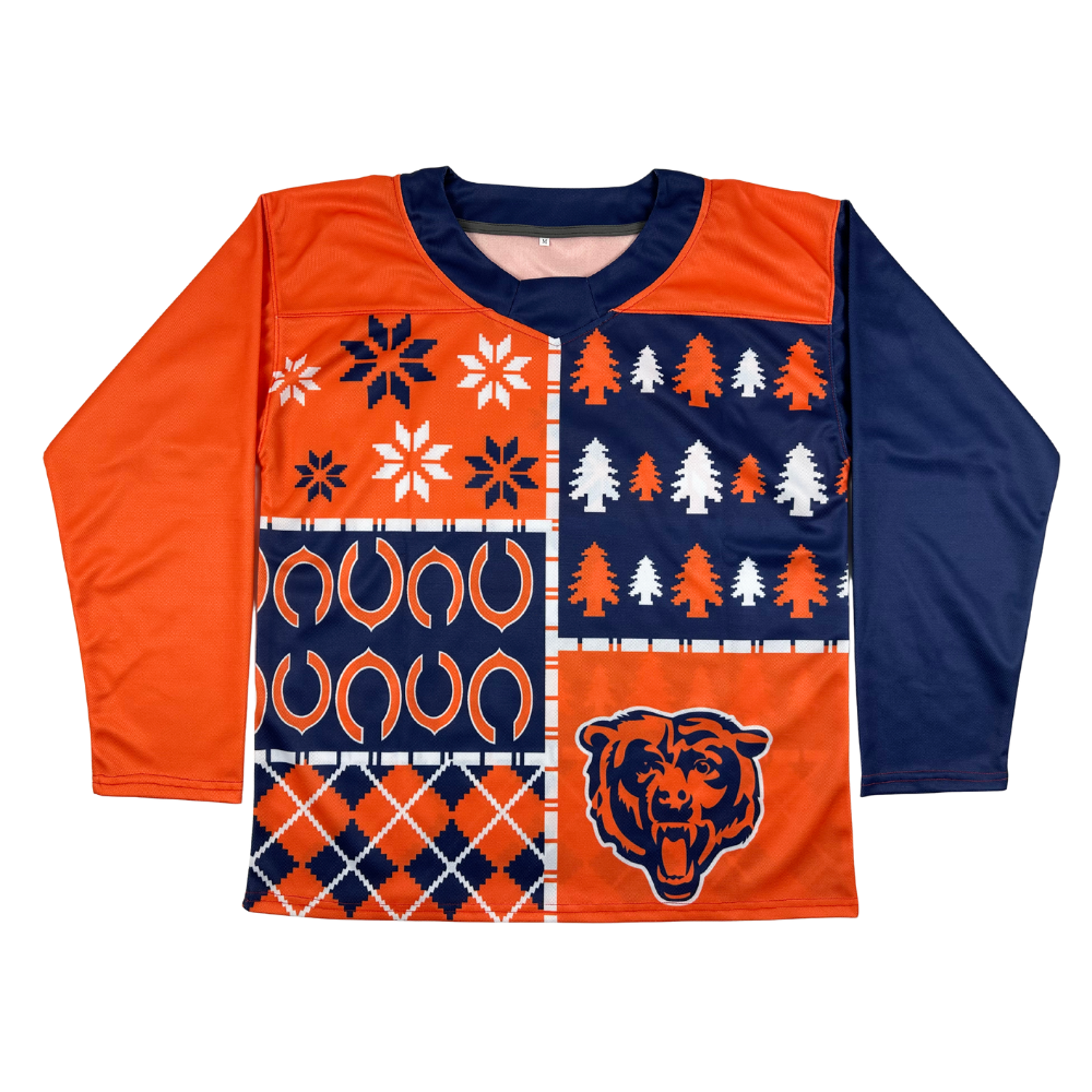Chicago Christmas Hockey Jersey