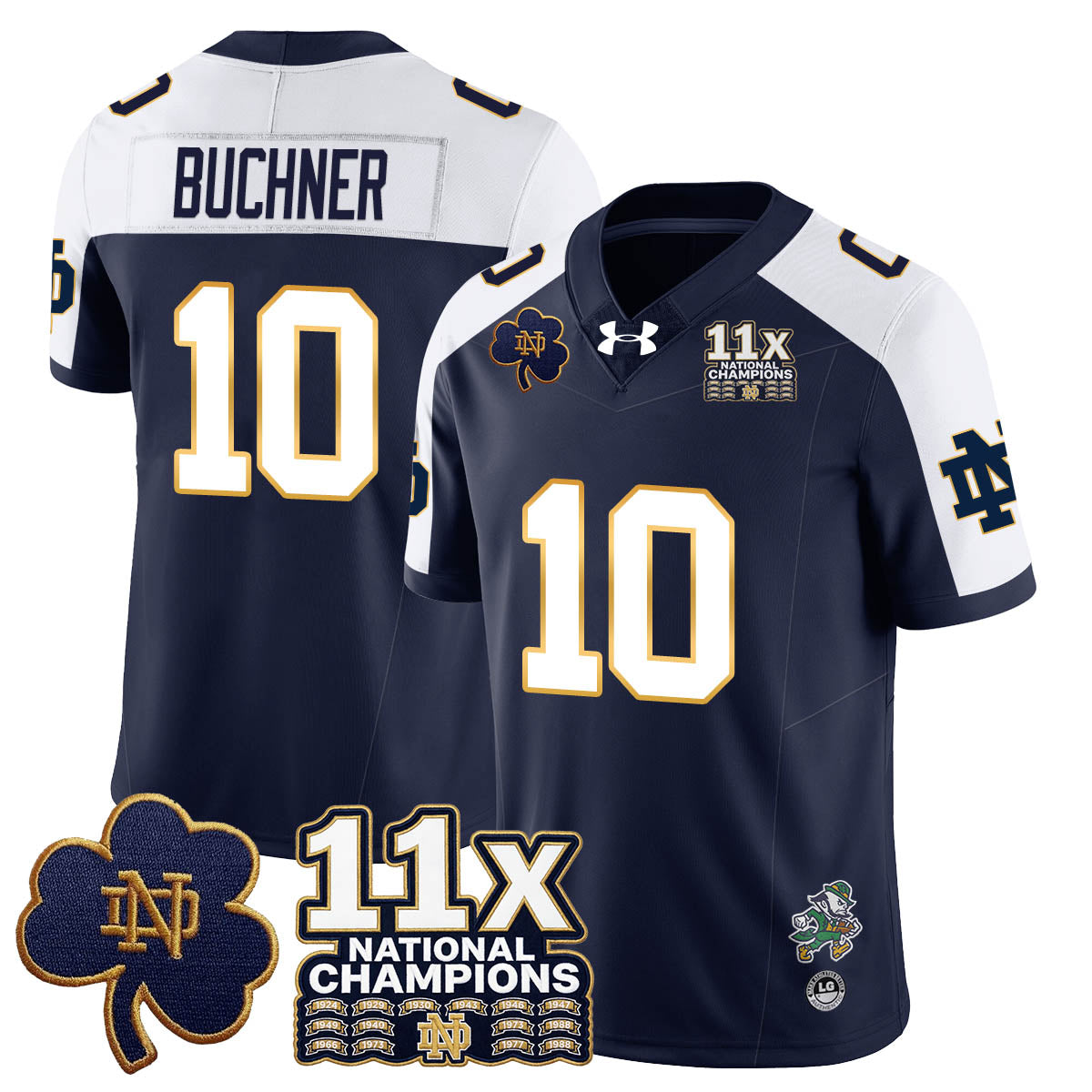 Navy Alternate - Tyler Buchner - 10