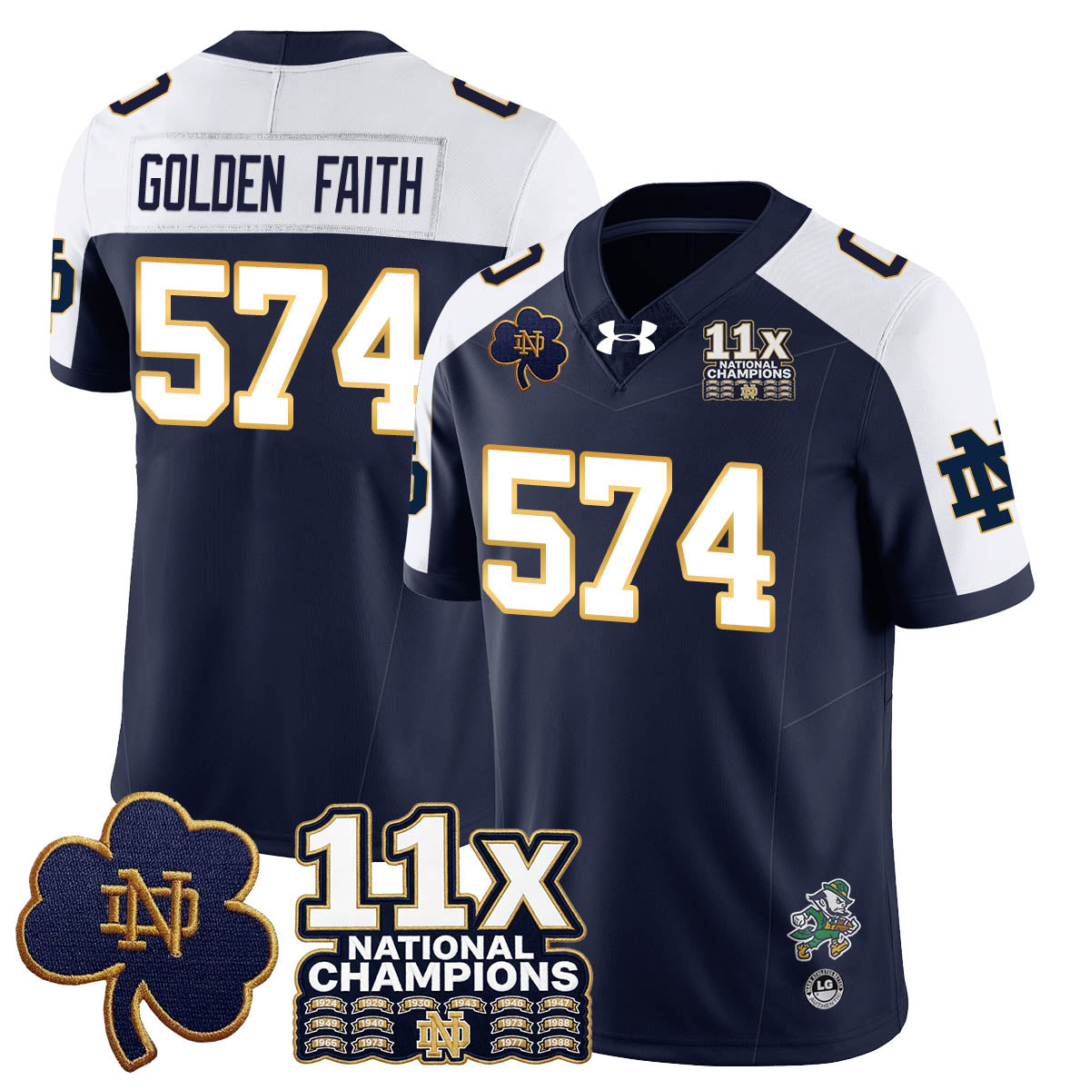 Navy Alternate - Golden Faith - 574