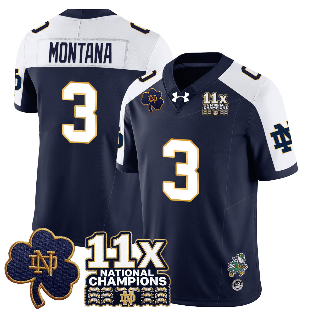 Navy Alternate - Joe Montana - 3